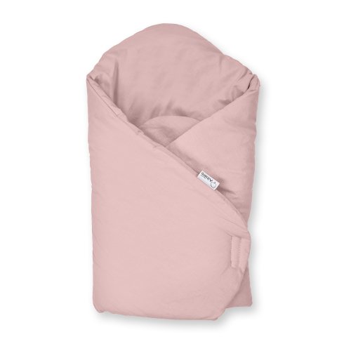 KLUPS Swaddle bag without Velcro reinforcement dirty pink 75x75 cm