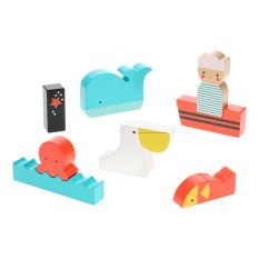 Petit Collage Stacking Toy At Sea
