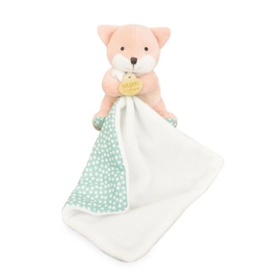 Doudou Pluszowy lis z kocykiem 11 cm