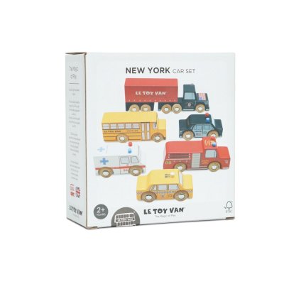 Le Toy Van Conjunto de carros Nova Iorque