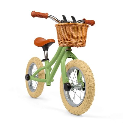 Bigjigs Toys Rowerek biegowy zielony