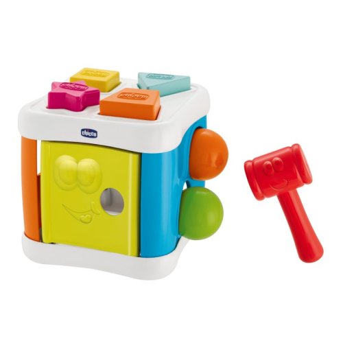 CHICCO Spielwürfel Sort&Beat 2in1, 6m+