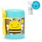 SKIP HOP Zoo Thermos para comida com colher/garfo Bee 325 ml, 3+ + AQUAINT 500 ml