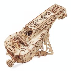 Ugears 3D trähusmodell mekaniskt pussel Vevlira (Hurdy-Gurdy)