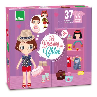 Vilac Magnetyczne puzzle do ubierania Chloe