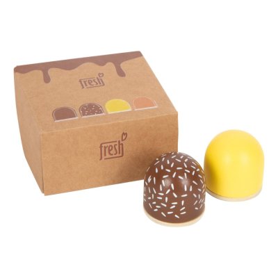 small foot Bombones de chocolate de madera Fresh