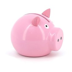 Vilac Piggy Bank Pink