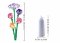 Sluban Flowers M38-B1101-17 Pivoňky ve váze