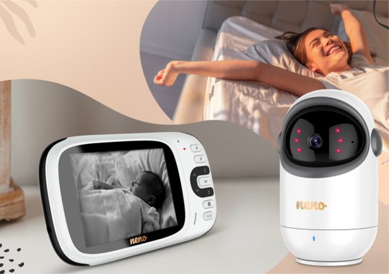 NENO Drehbare digitale Video-Babyphone Berkano