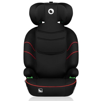 LIONELO Bilbarnstol Lars i-Size (100-150 cm) Sporty Black Red