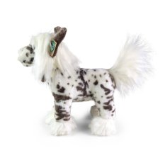 Rappa Pluszowy pies chiński grzywacz stojący 25 cm ECO-FRIENDLY