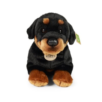 Rappa Chien en peluche Rottweiler couché 39 cm ECO-FRIENDLY