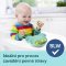 CANPOL BABIES Placa de silicone dividida com ventosa Ursinho turquesa