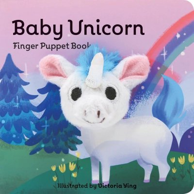 Chronicle Books Livre de marionnettes Bébé licorne