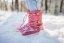 Be Lenka Παιδικά χειμερινά ξυπόλητα παπούτσια Snowfox Kids 2.0 - Rose Pink