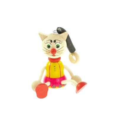Katt på fjäder