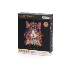 RoboTime Wooden Puzzle Cat King