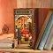RoboTime Puzle 3D Sujetalibros Miniatura de Casa Librería
