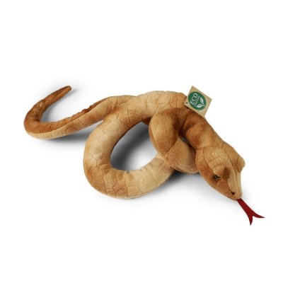 Rappa Serpiente de peluche marrón 90 cm ECO-FRIENDLY