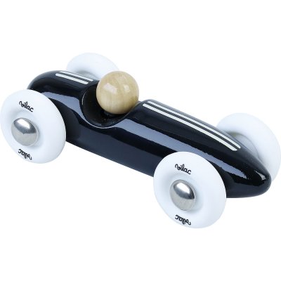Vilac Drewniany samochodzik mini Grand prix vintage czarny
