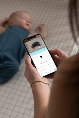 OWLET Owlet Smart Sock 3 i Owlet Cam 2 - jasnozielony