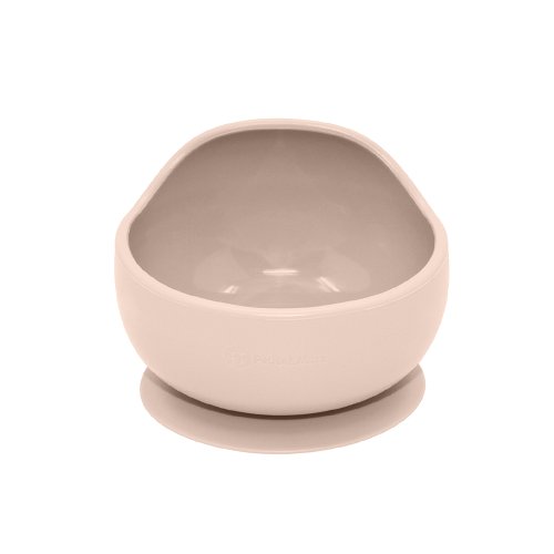 PETITE&MARS Service à manger silicone TAKE&MATCH 2 pcs bol + couverts Desert Sand 6m+