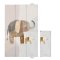 CEBA BABY Skötdyna för Resan (80x50) Basic Elephant Family
