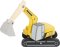 small foot Escavatore cingolato in legno
