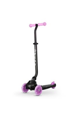 Hulajnoga / rowerek biegowy QPLAY Sema Evo ze światłami LED Violet, wiek 1 - 6 lat, do 50 kg