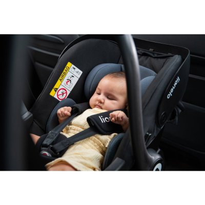 LIONELO Seggiolino Auto Astrid i-Size (40-87 cm) Black Grey