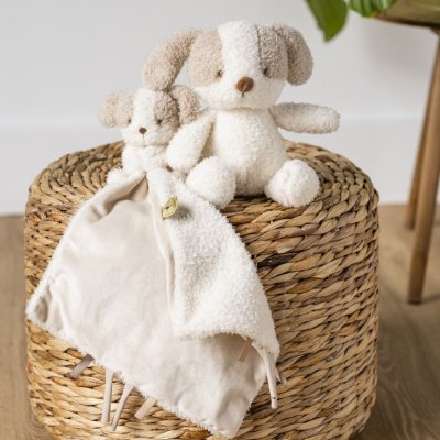 NATTOU Hračka plyšová Teddy pejsek 24 cm, 0m+