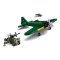 Sluban WWII M38-B1108 Samolot myśliwski Mitsubishi A6M Zero