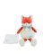 Doudou Zestaw prezentowy Pluszowy lis Romarin z kocykiem 28 cm