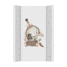 CEBA BABY Podložka přebalovací 2-hranná s pevnou deskou (50x70) Ultra Light Clown Bunny