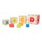 small foo Cubi didattici ad incastro ABC