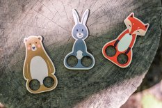 BeWooden Kazalište lutaka na prstima Lišárna - lisica, zec, medvjed