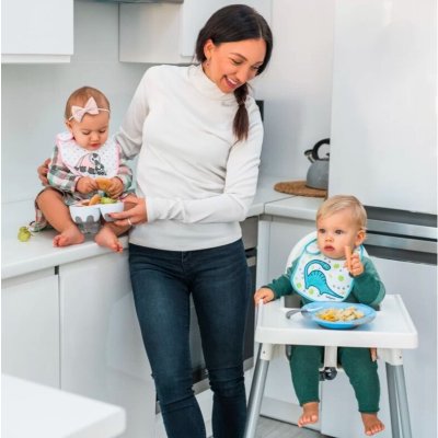 BABYONO Löffel 2 Stück grün/lila