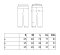 Legginsy 3/4 wysokie damskie cienkie Outlast® - czarne
