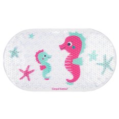 CANPOL BABIES Antypoślizgowa mata do kąpieli Love&Sea różowa