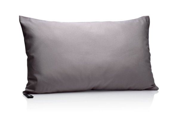 Hängesessel grau HOJDAVAK MAXI mit Kissen, Seil weiß - Indoor Stoff