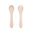 PETITE&MARS TAKE&MATCH juego de comedor silicona 3 piezas Desert Sand 6m+