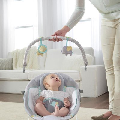 INGENUITY Chaise longue vibrante avec mélodie Morrison 0m+ jusqu'à 9 kg, 2019