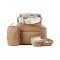 SKIP HOP Wickeltasche/Rucksack Forma Camel