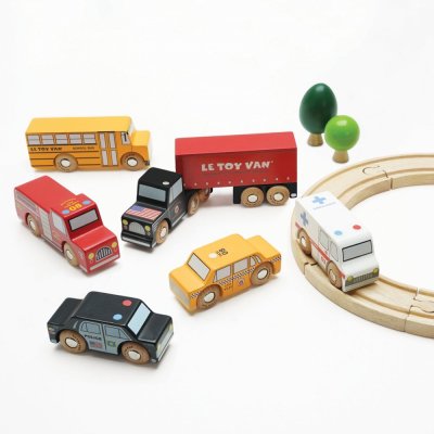 Le Toy Van Conjunto de carros Nova Iorque