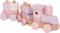 small foot Aufsteck-Holzzug rosa