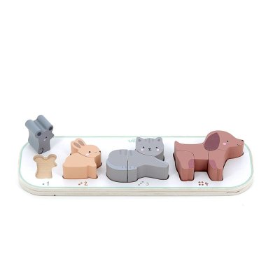 Vilac Betétes puzzle Állatokkal tanulok számolni Sarah Betz