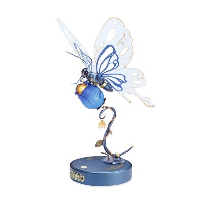 RoboTime 3D mechanische modelbouwset Blauwe vlinder