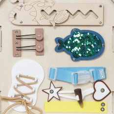 2Kids Toys Activity board Domek szary