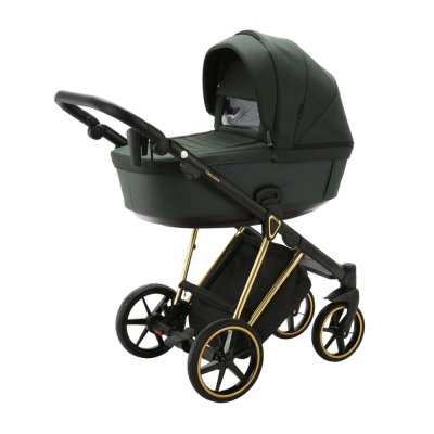 ADAMEX Wózek wielofunkcyjny Belissa Special Edition Dark Green/Gold
