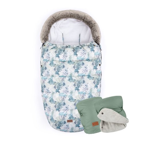 PETITE&MARS Bolso 4 en 1 Comfy Fancy Dream + manguito Jasie Pale Eucalypt